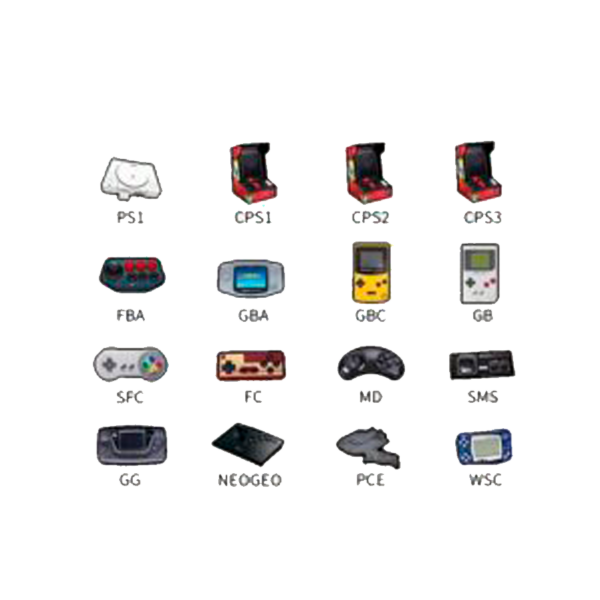 Consola de juegos 3.5 pulgadas HD