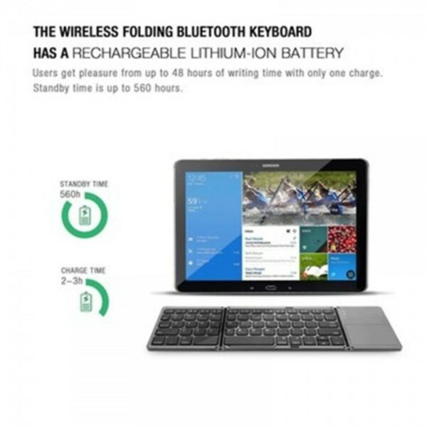 Teclado Bluetooth Plegable