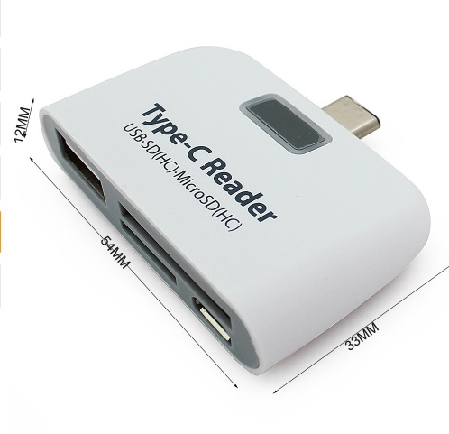 Lector de tarjetas OTG Tipo C